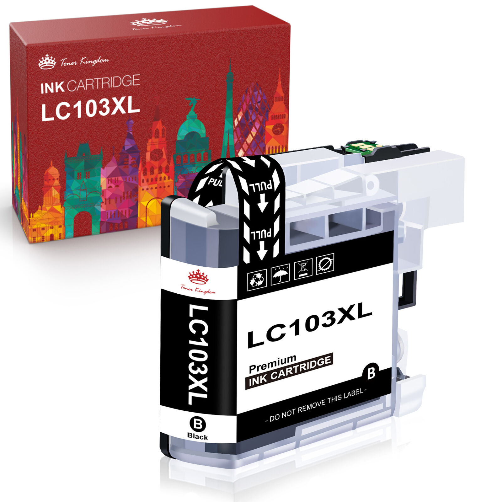 Replacement Ink for Brother LC103 LC101 XL MFC-J470DW MFC-J475DW MFC-J870DW lot