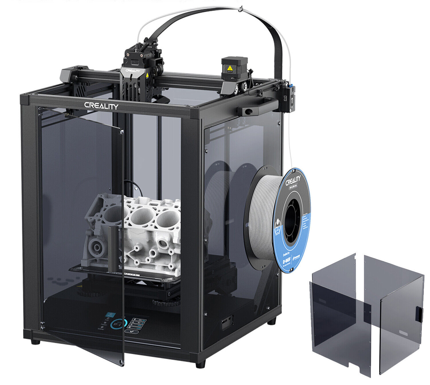 Creality 3D Ender-5 S1 Acrylic Enclosure Box Constant Temprature Noise Reduce