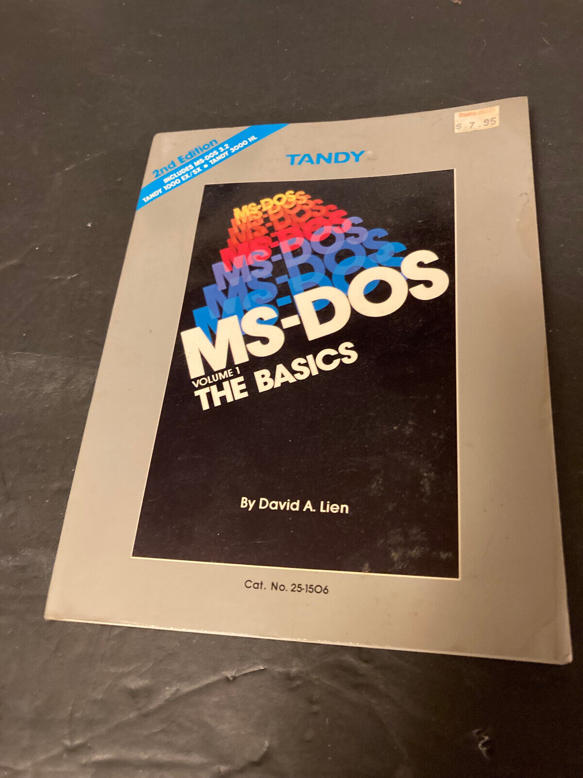 Vintage Tandy MS-DOS The Basics 2nd Edition by David A Lien Book Radio Shack