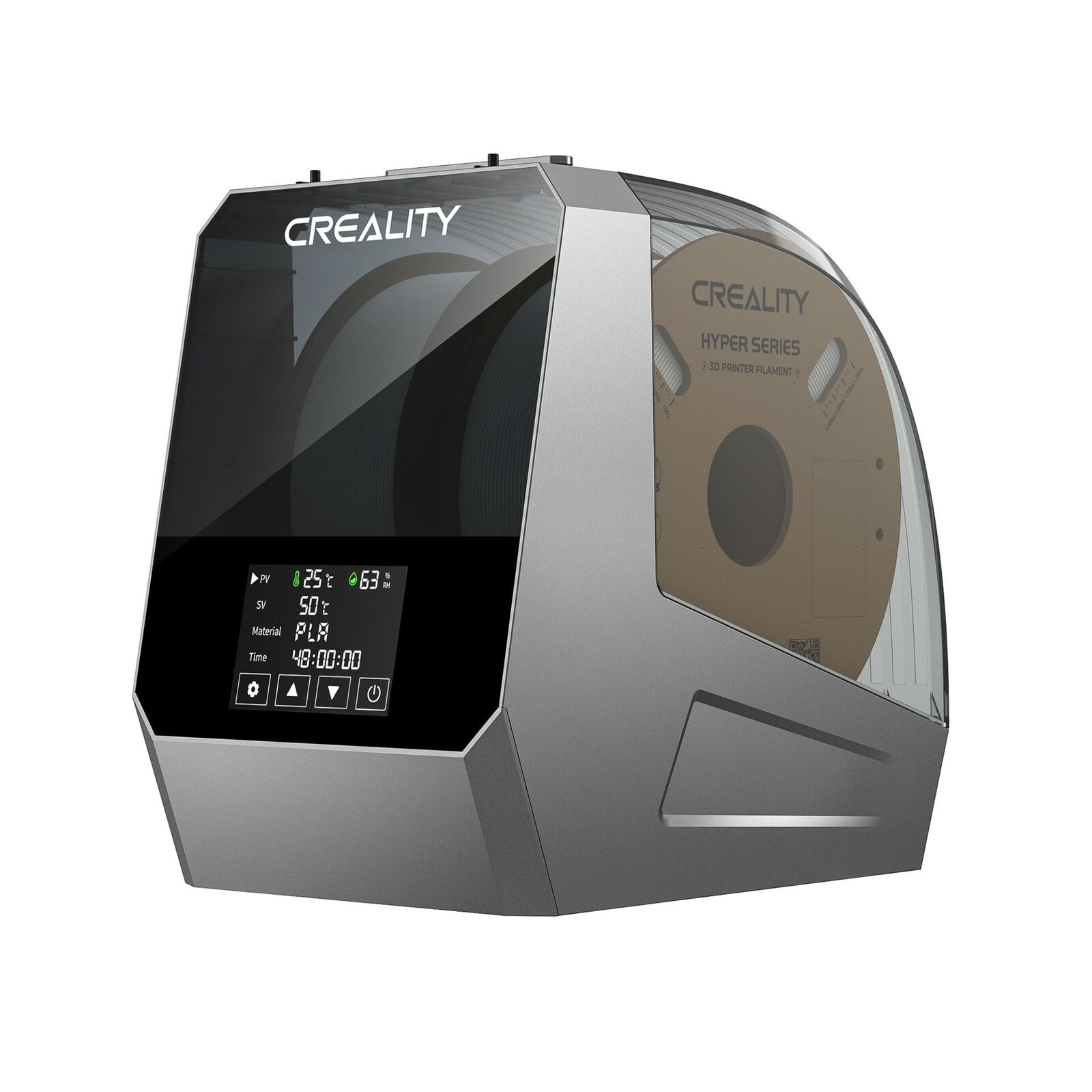 Official Creality Space PI Filament Dryer Plus, 2 Spools 3D Printer Filament ...