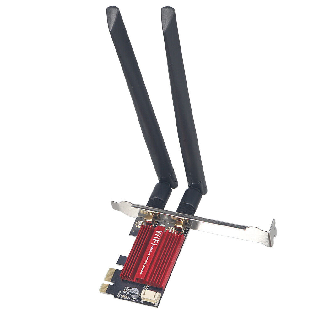 Wifi 6 FOR AX200 PCI-E WiFi Card Bluetooth Desktop WiFi 6 Adapter NEW