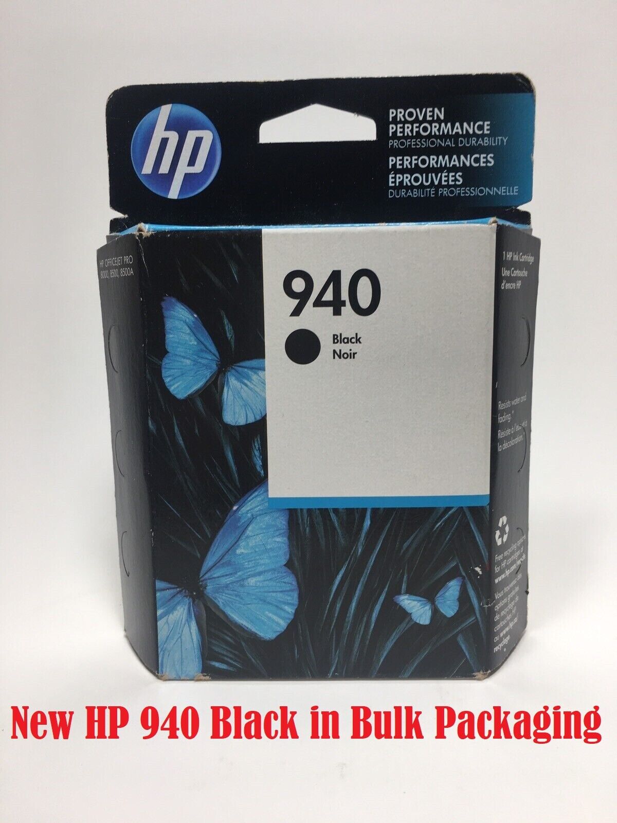 Original Genuine HP 940 C4902A Black Ink cartridge for Officejet Pro Printer OEM