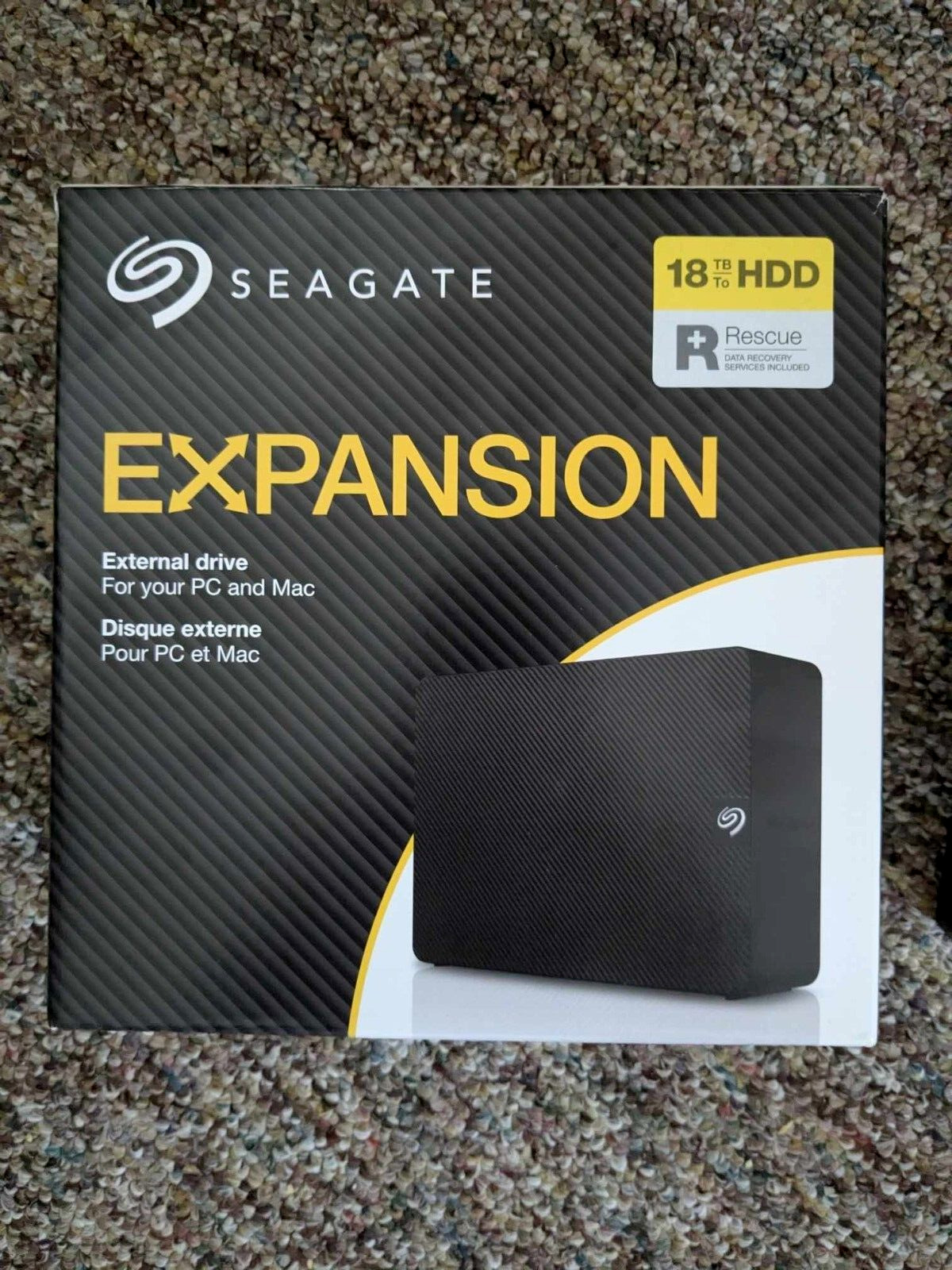 Seagate Expansion 18TB USB 3.0 External 3.5 inch Hard Disk Drive - STKP18000400