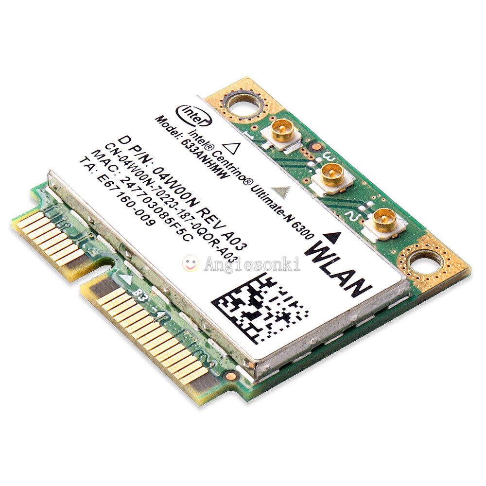 Intel Centrino Ultimate-N 6300 Wireless Card 802.11ABGN WiFi Adapter for Dell