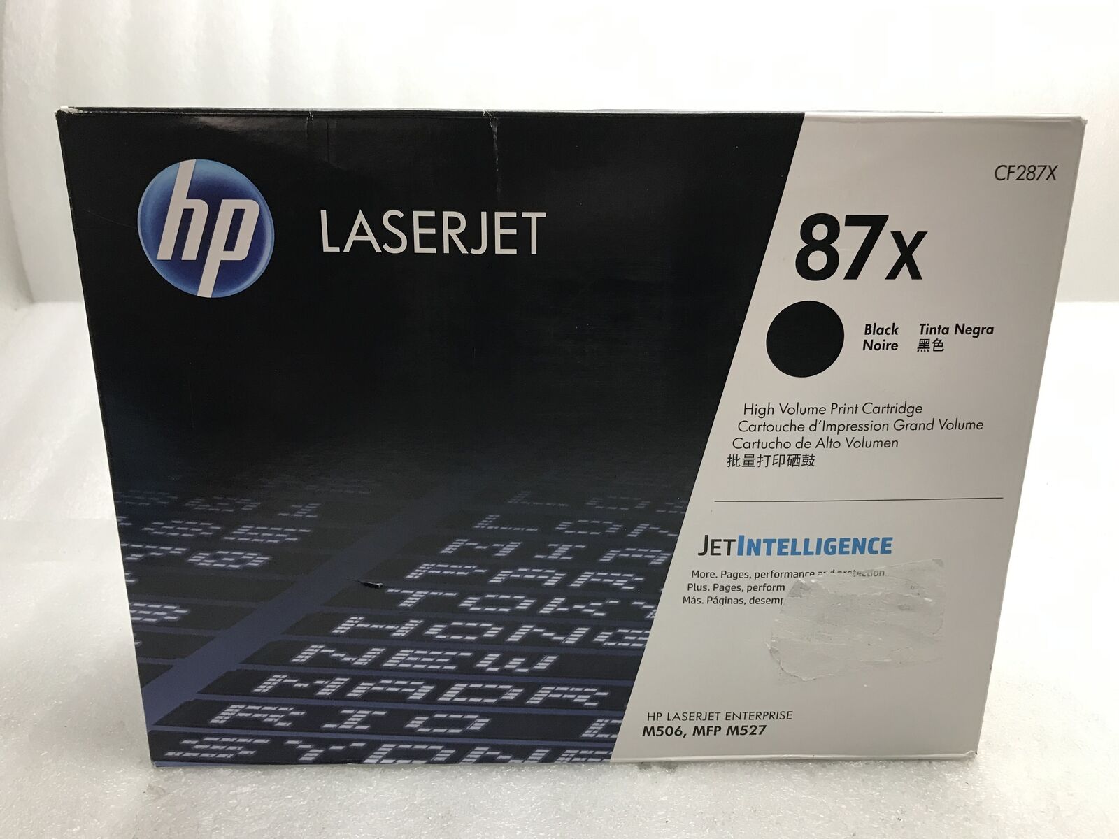 Genuine HP 87X High Yield Black Original LaserJet Toner Cartridge, ~18,000 pages