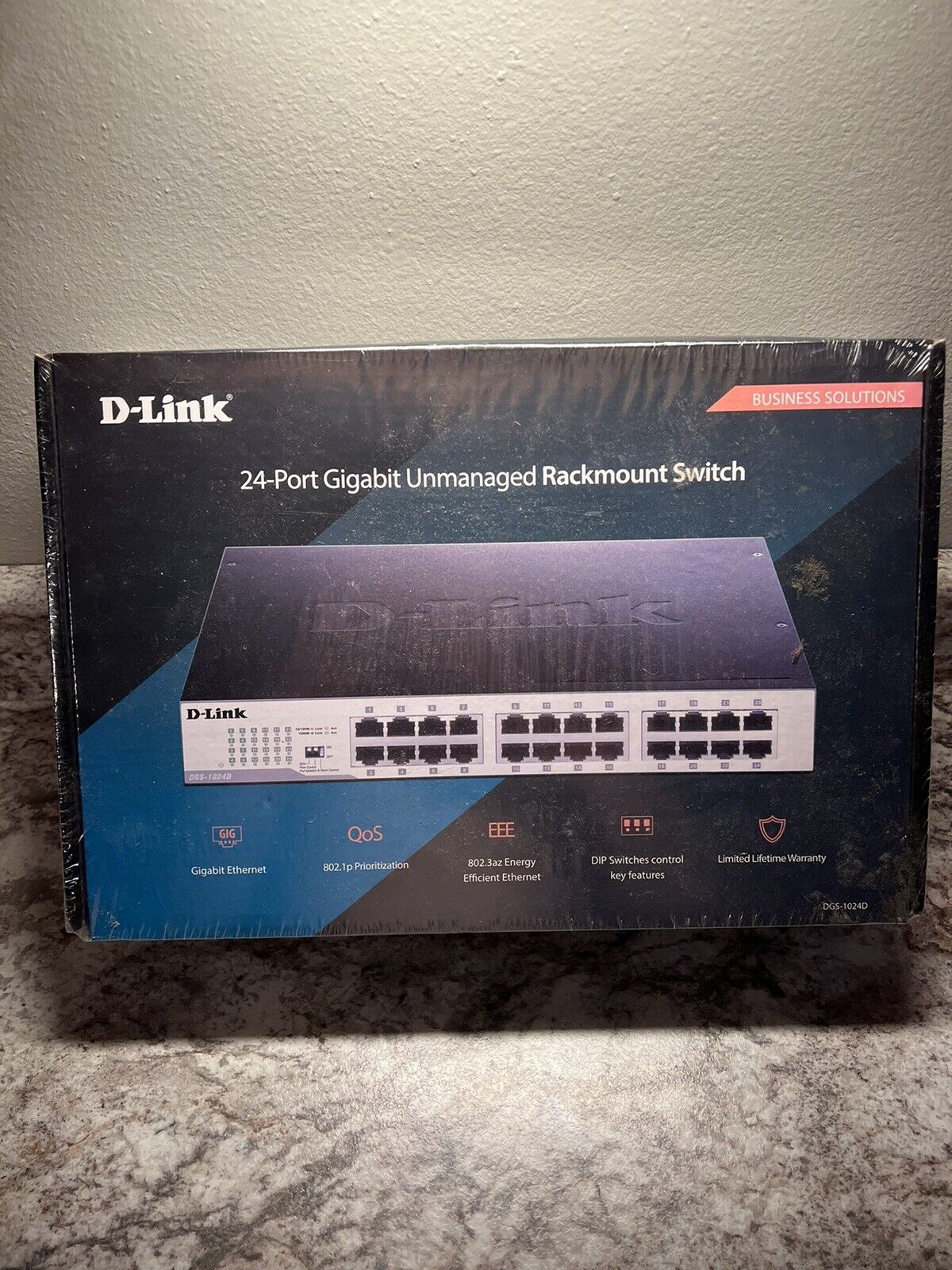 D-Link (DGS-1024D) 24-Port Gigabit Unmanaged Rackmount Switch External Switch