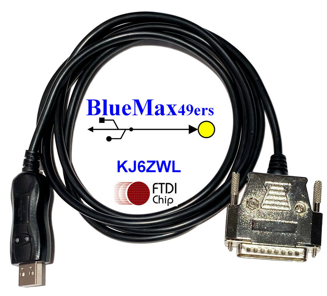 FTDI USB DB-25 Male Serial RS-232 ST Adapter Cable Metal Hood Windows MAC ST-25M