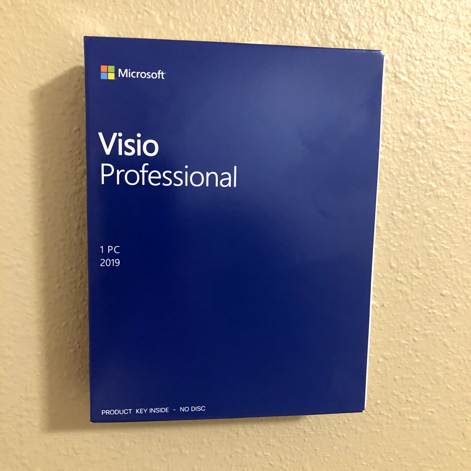 Microsoft Visio Pro 2019, one user authentic license, complete, shrink wrapped
