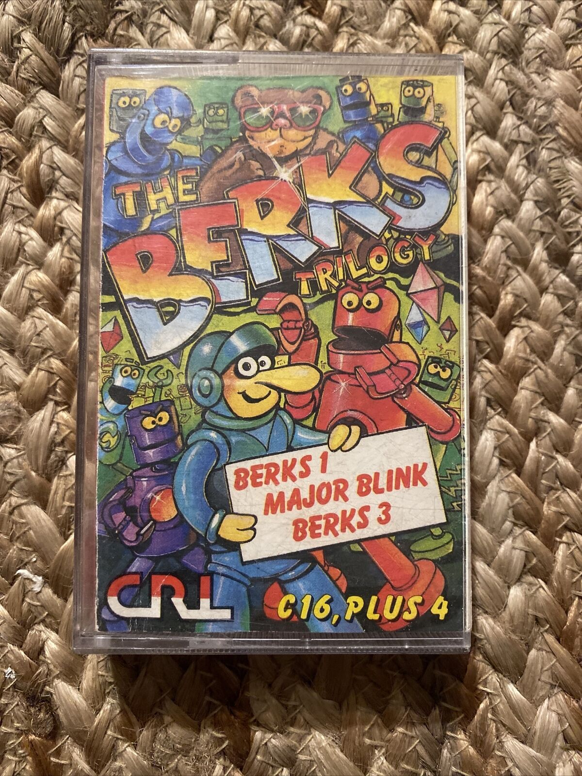 The Berks Trilogy Cassette In Case Commodore C16, Plus 4
