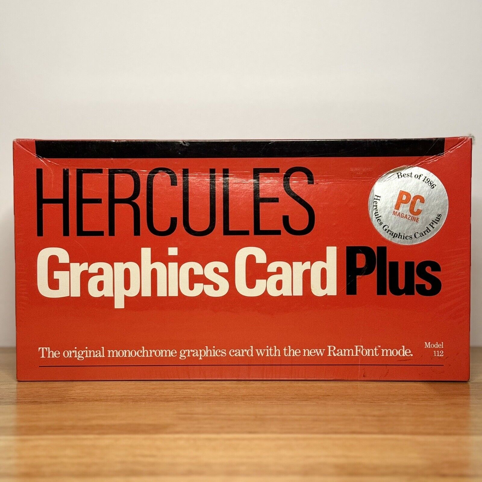 ⚡️VINTAGE IBM Hercules Graphics Card Plus Model 112⚠️FACTORY SEALED👈 SUPER RARE