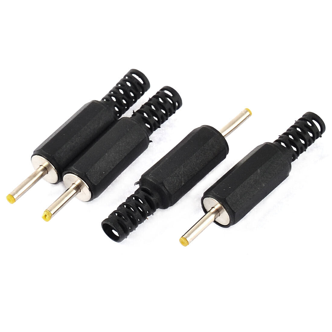 4pcs 2.5mm x 0.7mm Solder Type DC Power Cable Socket Male Connector Adapter