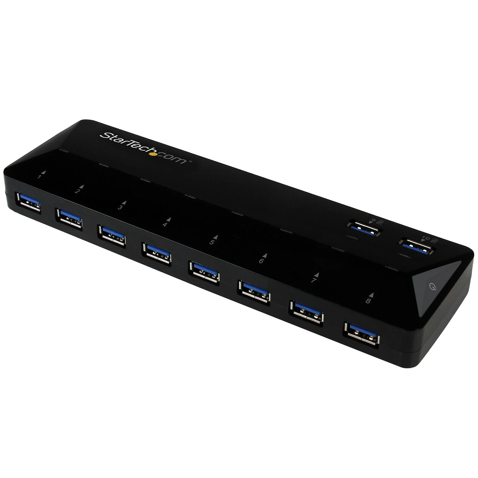 StarTech.com 10-Port USB 3.0 Hub with Fast Charge and Sync Ports ST103008U2C