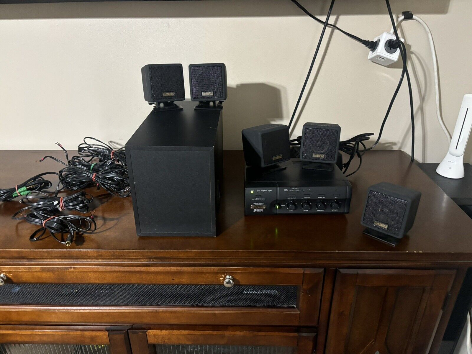 Cambridge SoundWorks DTT2200 5.1 Desktop Theatre PC Speaker Set Tested Works