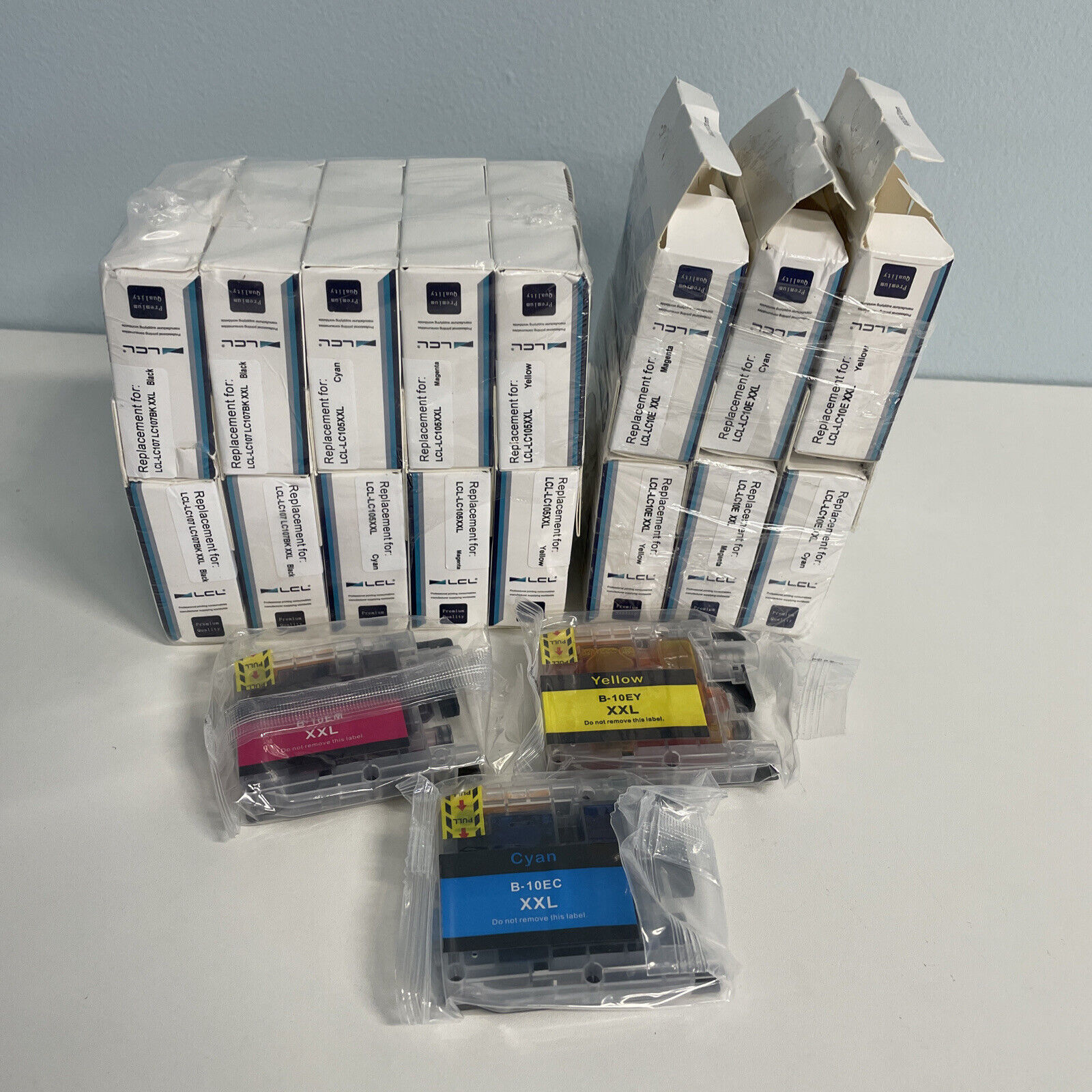 LCL Compatible Ink Cartridge Replacement for Brother LC107 LC105 XXL 16-PACK NEW