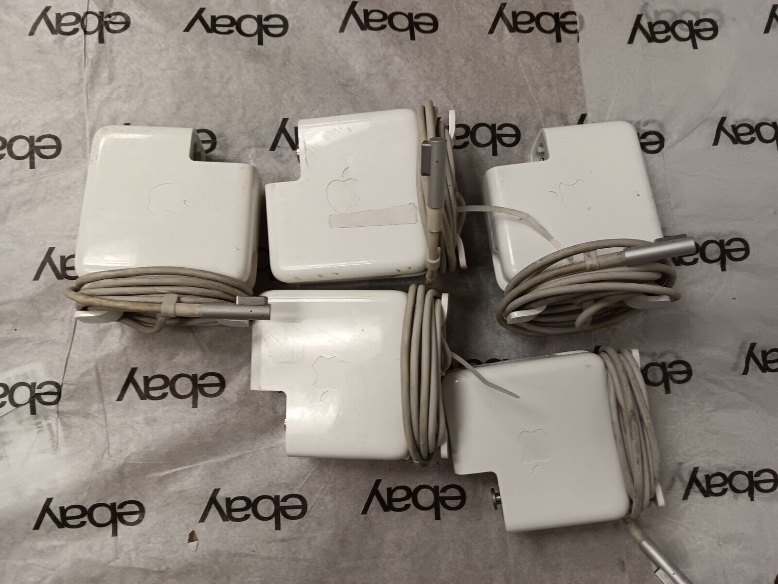 60W MagSafe1 Adapter For MacBook Pro Power Charger A1184 A1330 A1344 OEM LOT 5