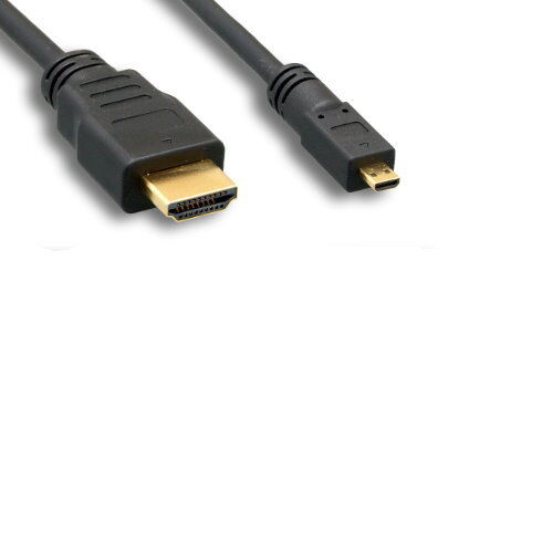 1-15Ft Micro HDMI to HDMI Cable Type D-A Digital Camera Smart Phone TV PC 1080P