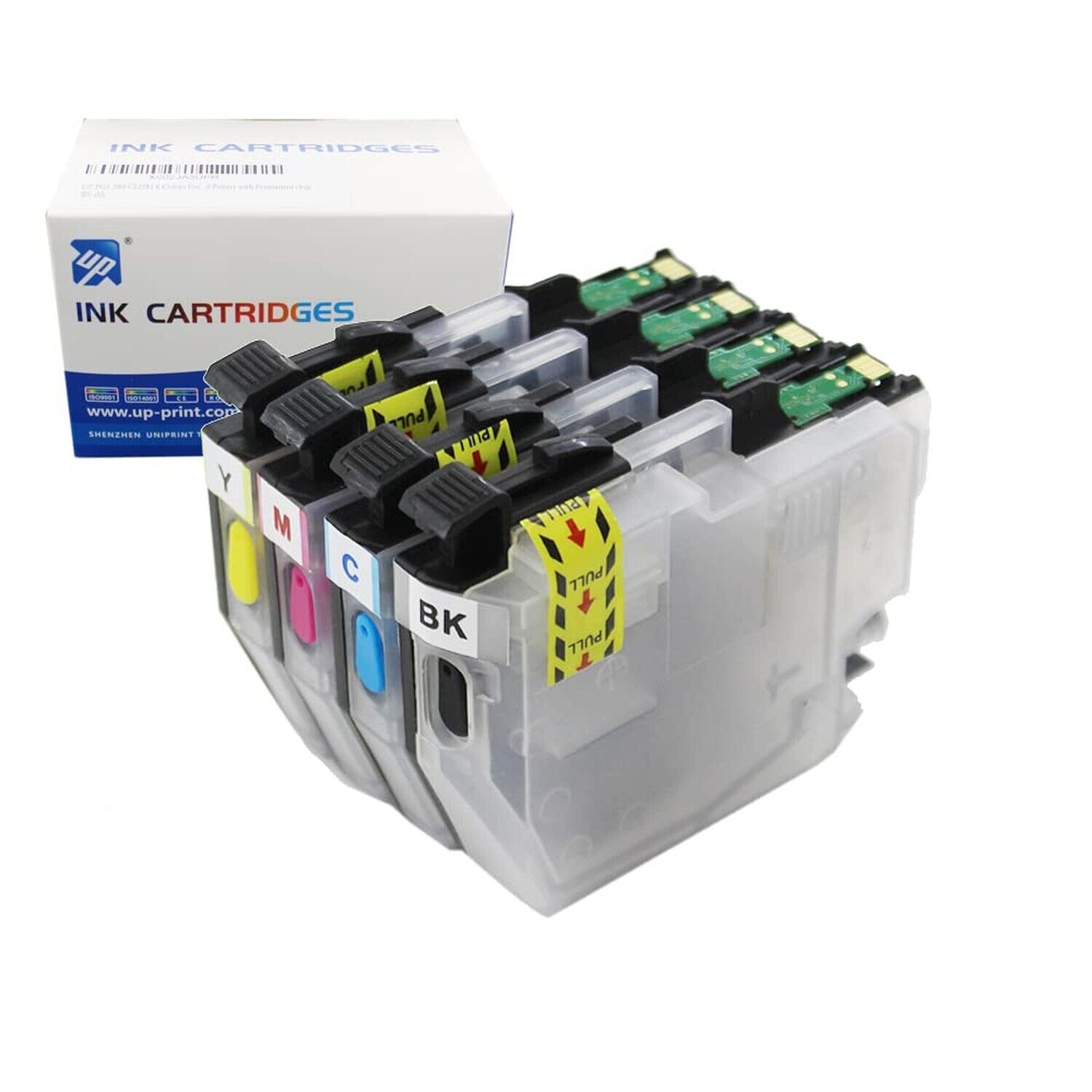 UP LC3011 LC3013 Empty Refillable Ink Cartridge Replacement for Brother MFC-J...
