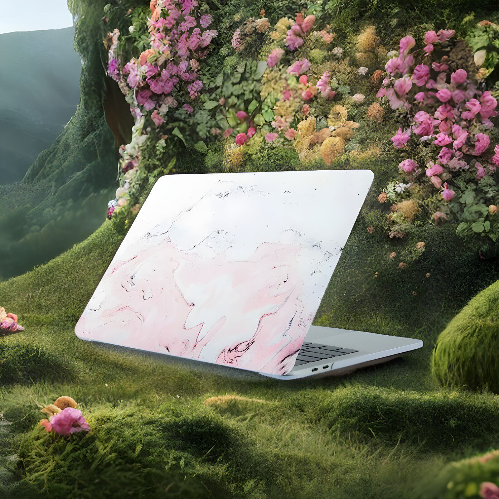 Blush Pink Marble MacBook Pro 13\
