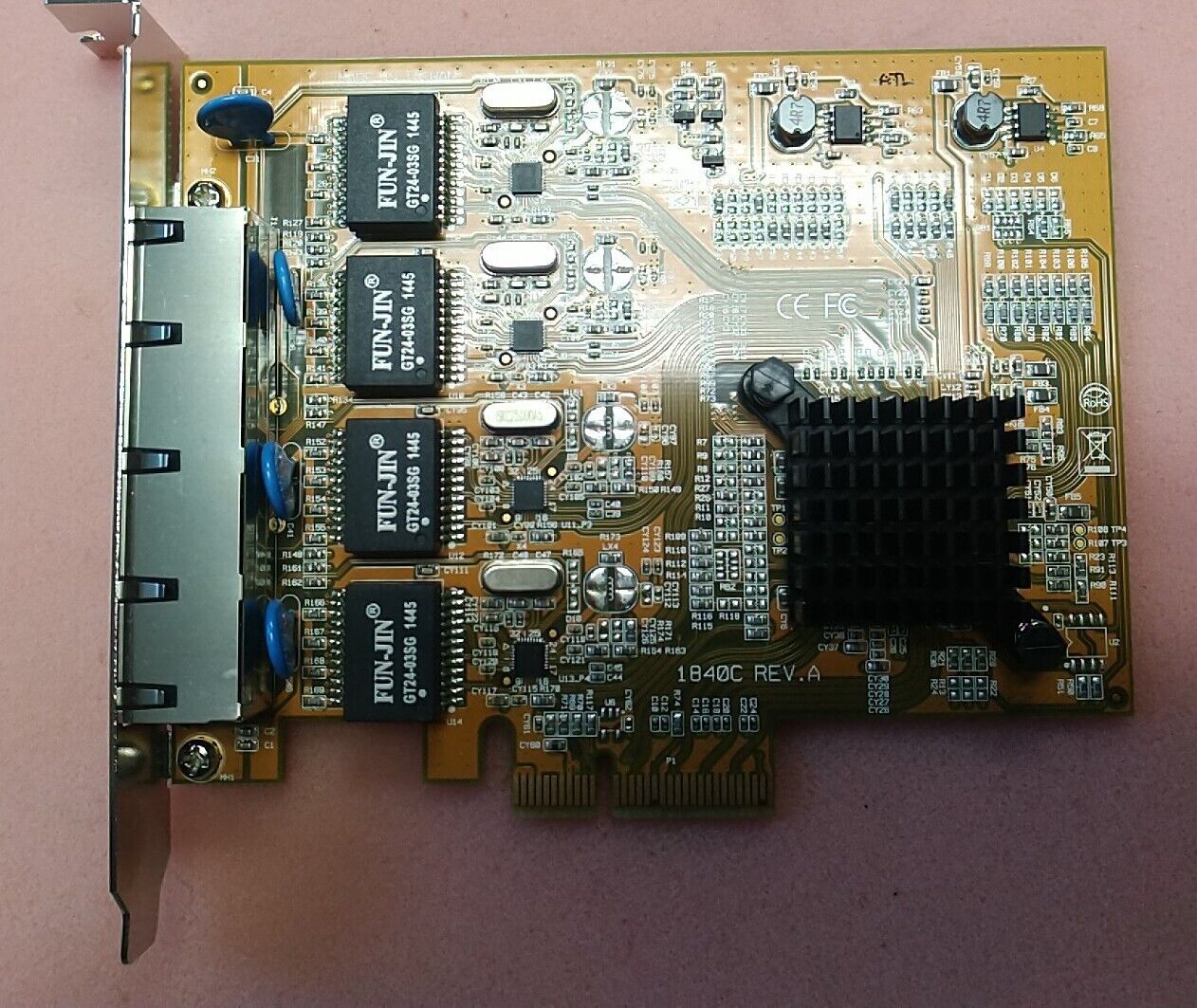 Startech 4-Port PCI Express Gigabit Network Card Quad-Port ST1000SPEX43