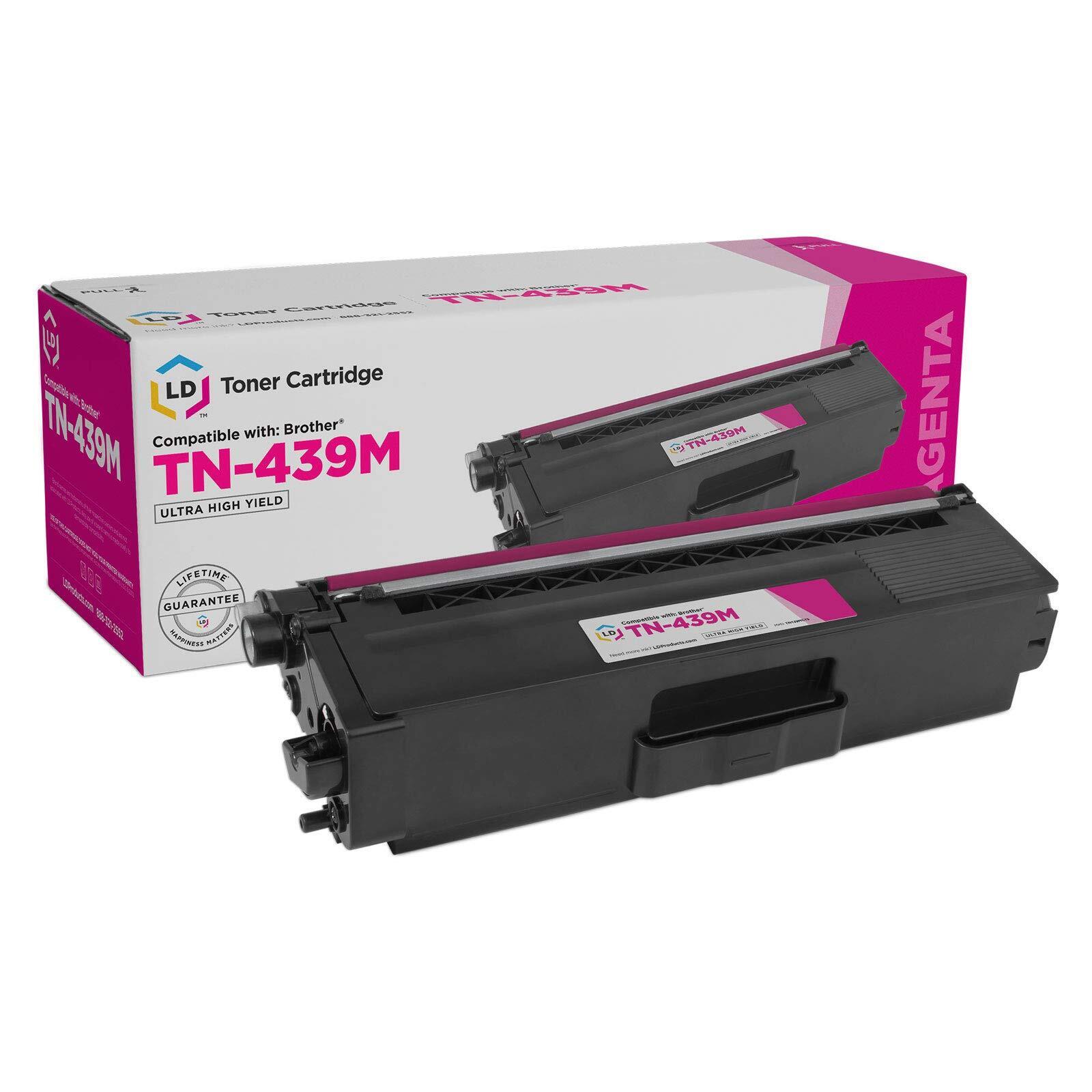 LD Compatible Brother TN439 / TN439M Ultra High Yield Magenta Toner Cartridge