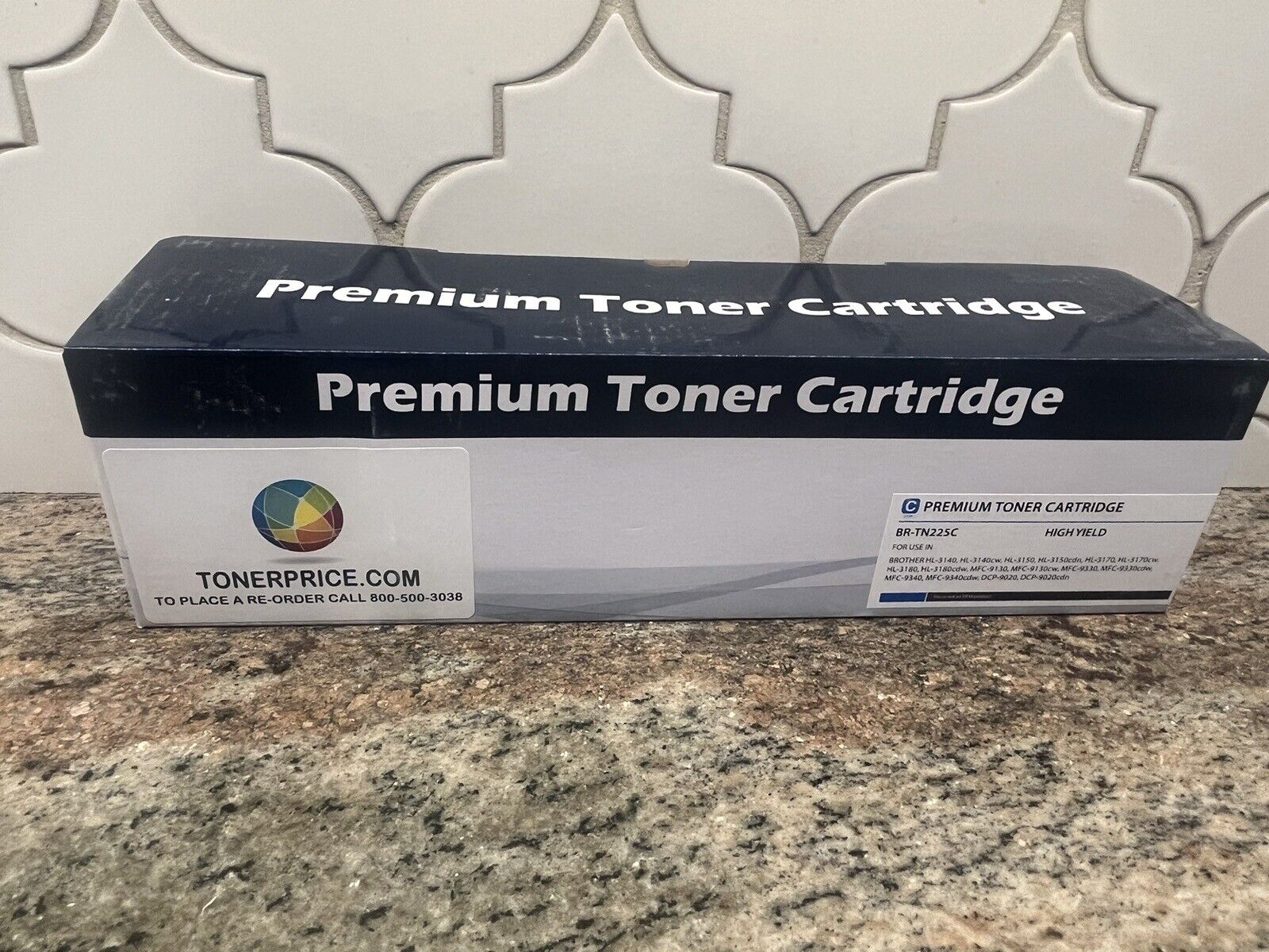 brother compatible BR-TN225C high yield blue cyan ink toner cartridge