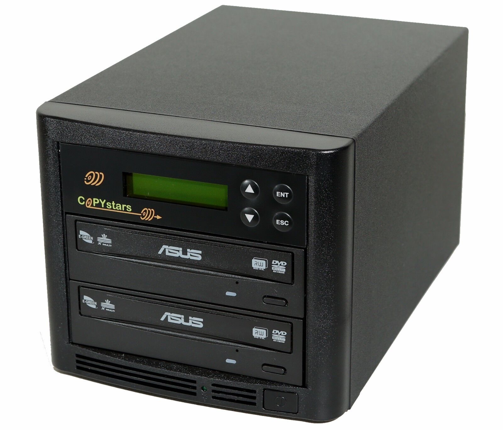 Duplicator Copystars 1-1 CD DVD Copier Asus 24X DL burner duplication tower