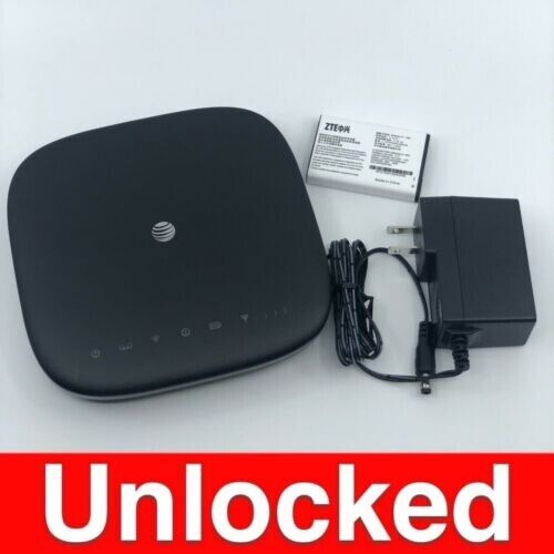 Netcomm Wireless Internet Router IFWA-40 LTE  Hotspot AT&T  + Unlocked Open Box