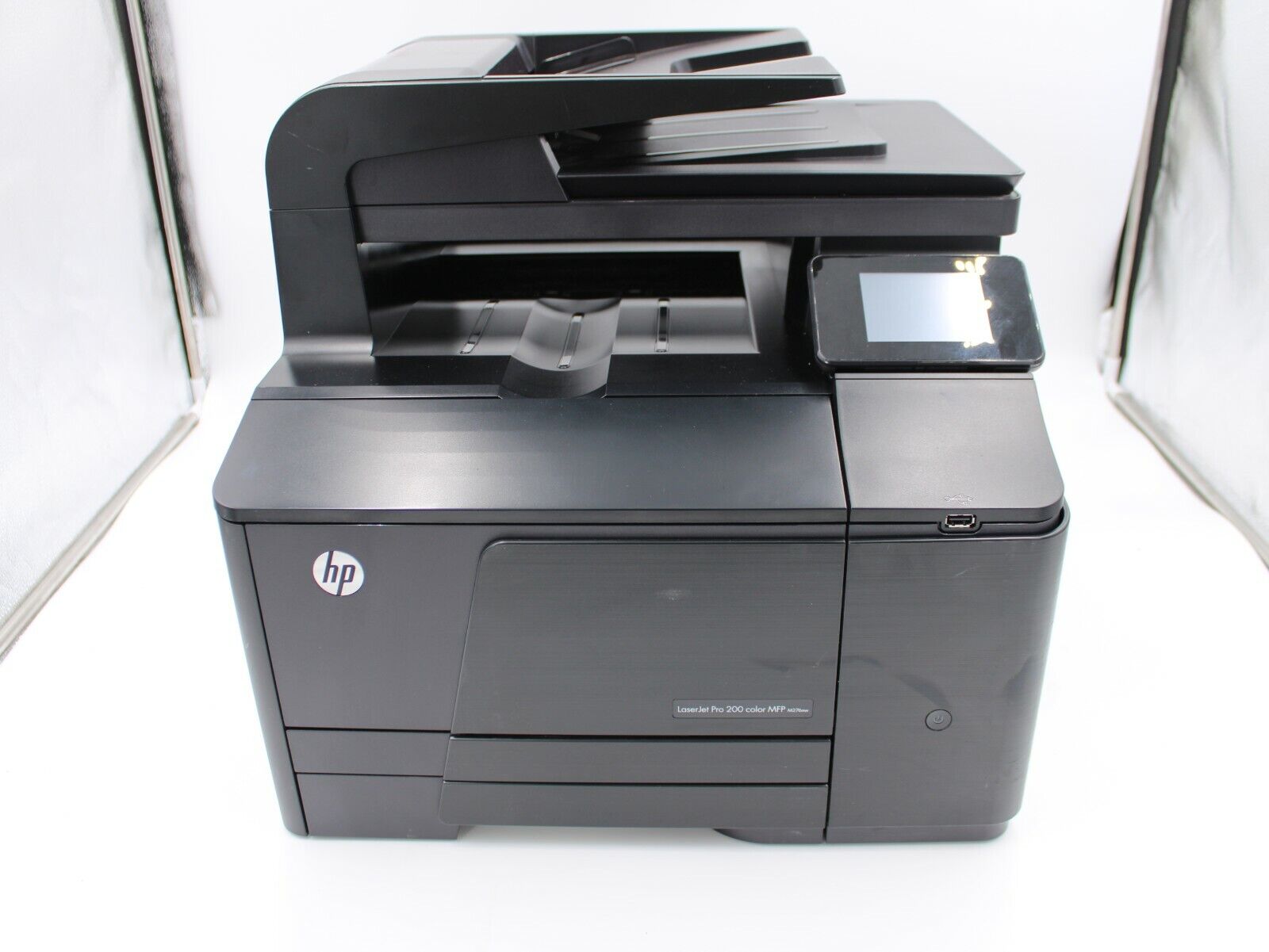 HP LaserJet Pro 200 Color MFP M276nw All in One Color Printer With Toner TESTED