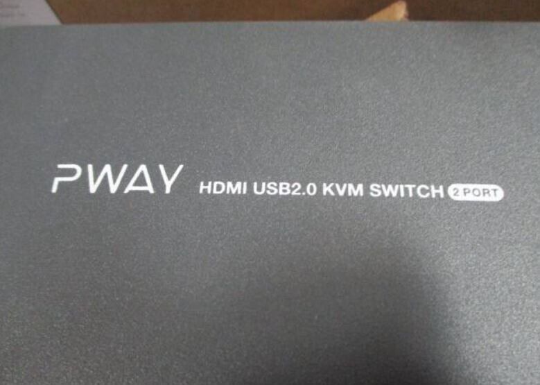 PWAY HDMI USB2.0 KVM Switch - 2 port