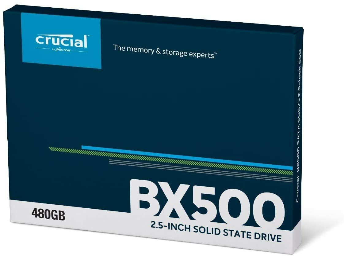 Crucial SSD 480GB 3D NAND SATA 3 2.5 inch Internal Solid State Drive 480 GB