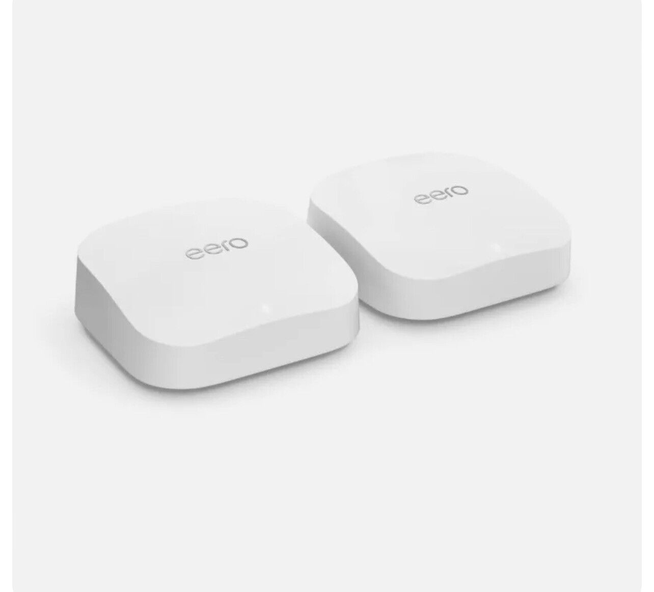 eero Pro 6E Tri-Band AXE5400 Wi-Fi 6E Router Mesh System - White (2-Pack)