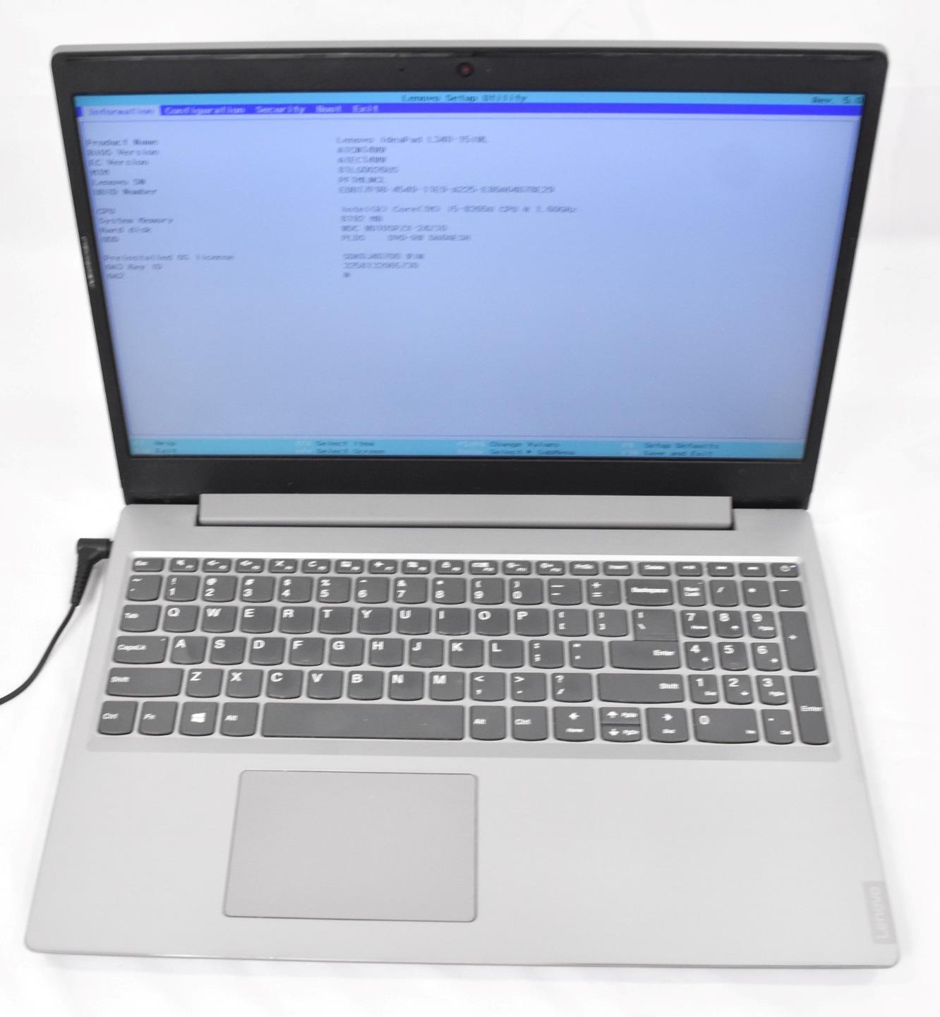 Lenovo Ideapad L340-151WL Laptop i5-8265U 1.6GHz 8GB 1TB HD DVDRW No OS 15.6