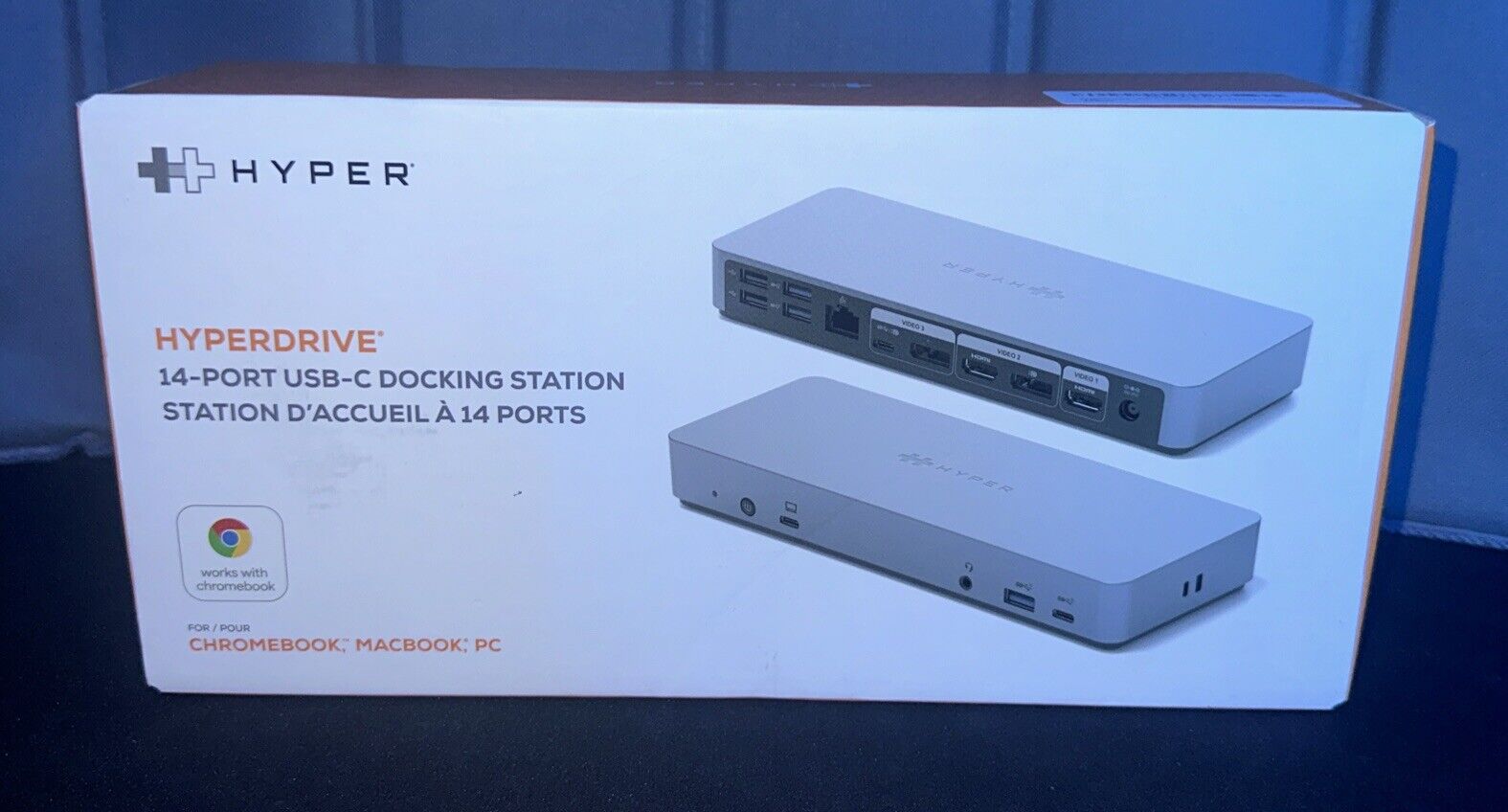 HyperDrive 14-Port USB-C Docking Station HD-GD1000 (New)