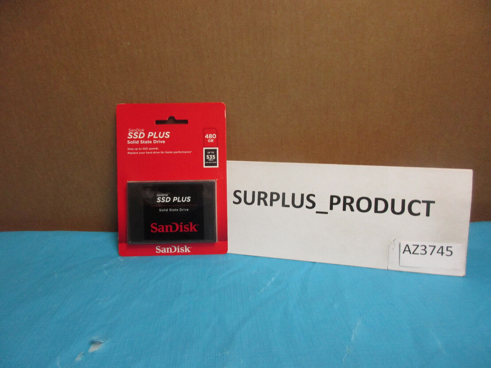SANDISK 480GB SATA III 2.5 IN (SDSSDA-480G-G26) SOLID STATE DRIVE NEW SEALED PAC