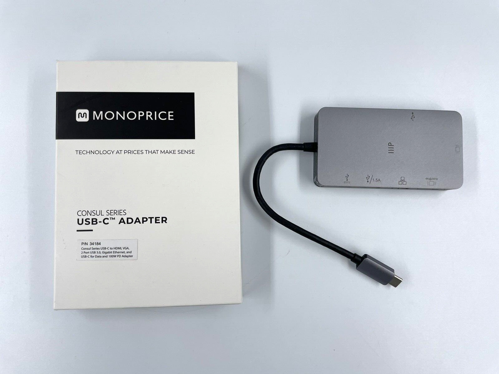Monoprice USB-C Adapter-Consul Series