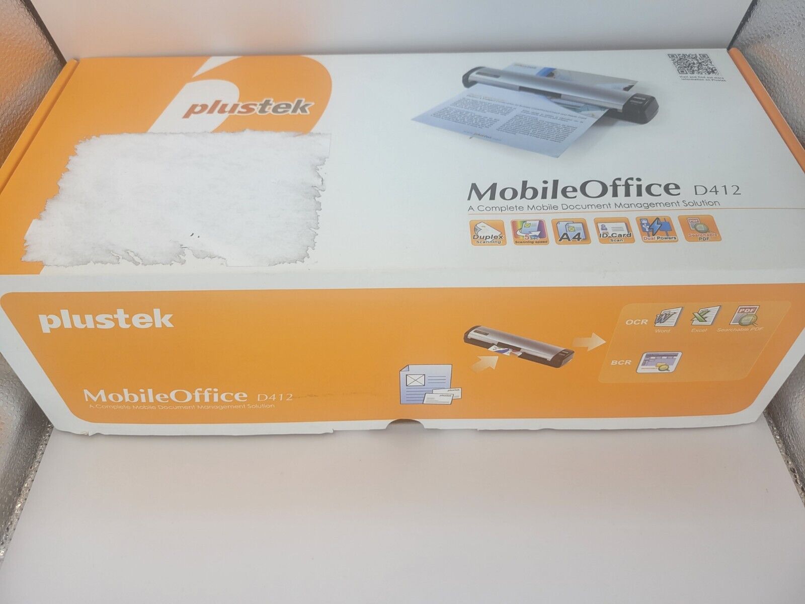 NEW Plustek MobileOffice D412 Scanner