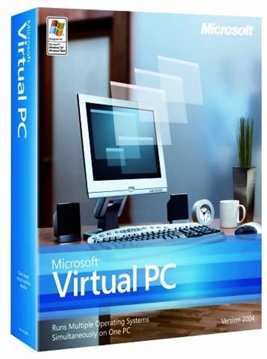 Microsoft Virtual PC 2004 Full Version CD w/ License Key * NEW *