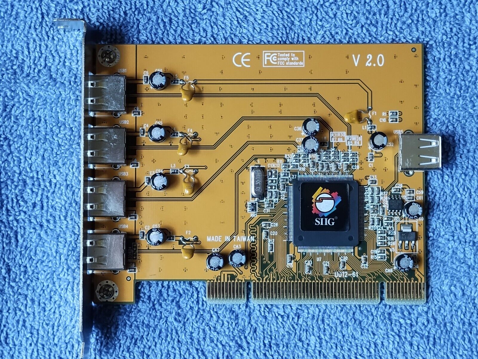 SIIG 5-Port USB 2.0 PCI Adapter Card