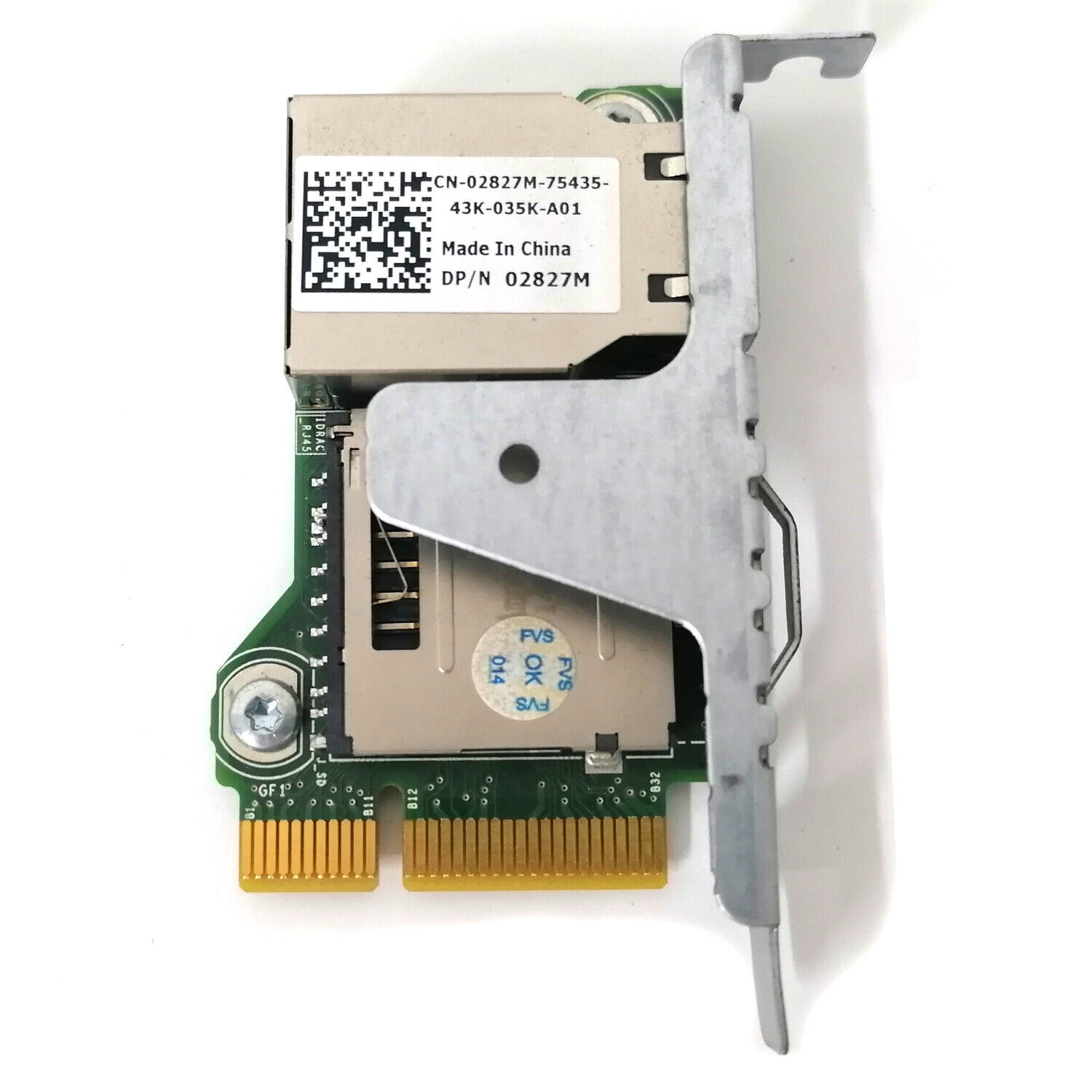 Remote Access Card iDRAC7 Express For Dell R320 R420 R520 T320 T420 T520 2827M