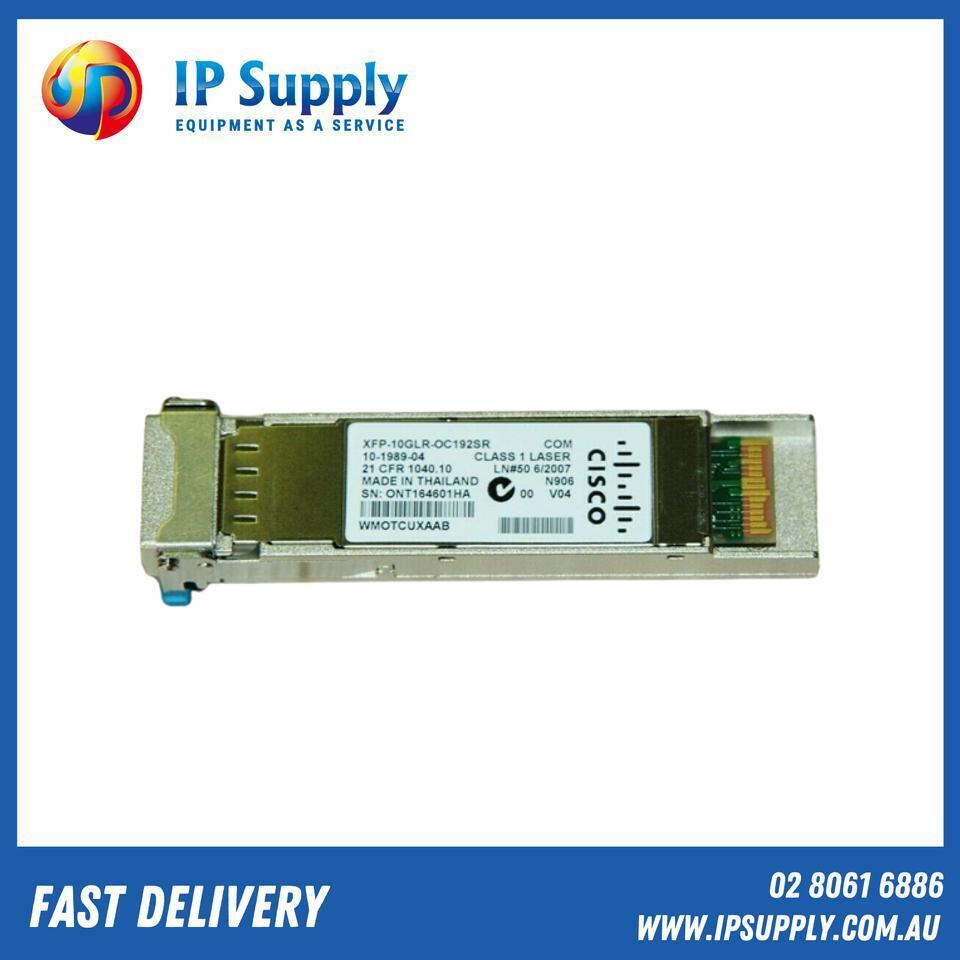 Cisco XFP-10GLR-OC192SR 10GB Fibre Channel Transceiver Module 1YrWty