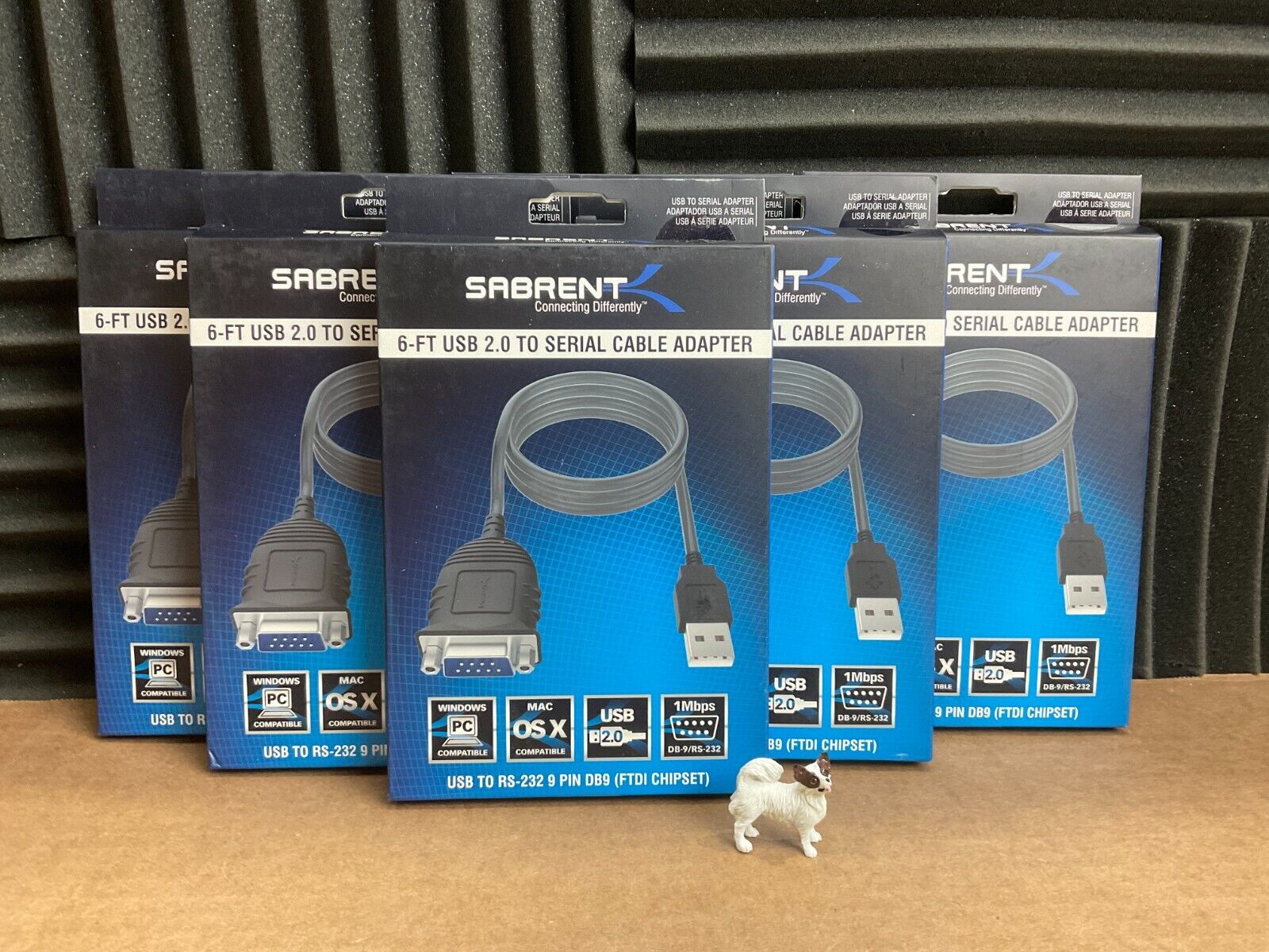 Sabrent USB 2.0 to Serial Cable 6 feet SBT-FTDI ✅❤️️✅❤️️ BRAND NEW ✅❤️️✅❤️️