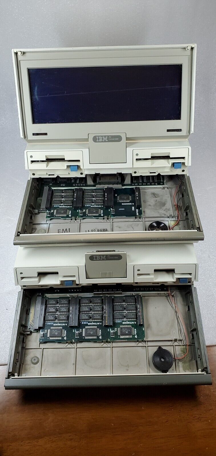 2x IBM 5140 PC Convertible Laptop Computers |  AS-IS for Parts/Repair