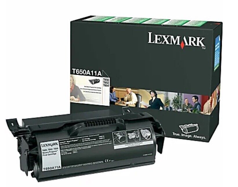 Lexmark T65x (T650A11A) Black Return Program Print Cartridge