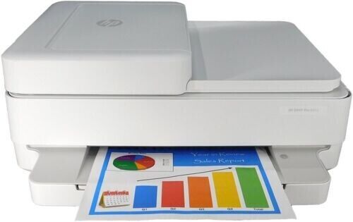 HP Envy Pro 6452 All-in-One Wireless Color Printer Copy. Scan. Fax *NO INK*