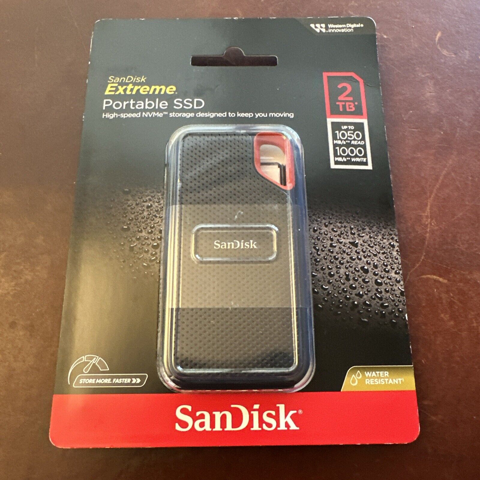 New SanDisk Extreme 2TB Portable External SSD - SEALED