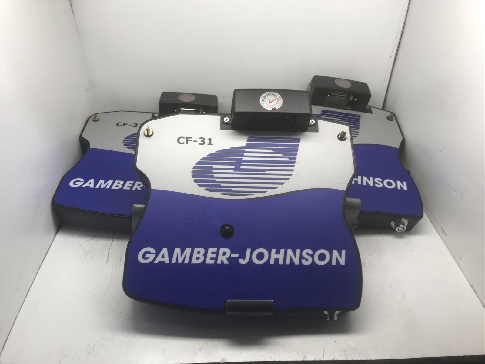 Lot of 3 Gamber-Johnson Toughbook CF-31 Docking Stations 7160-0318-02