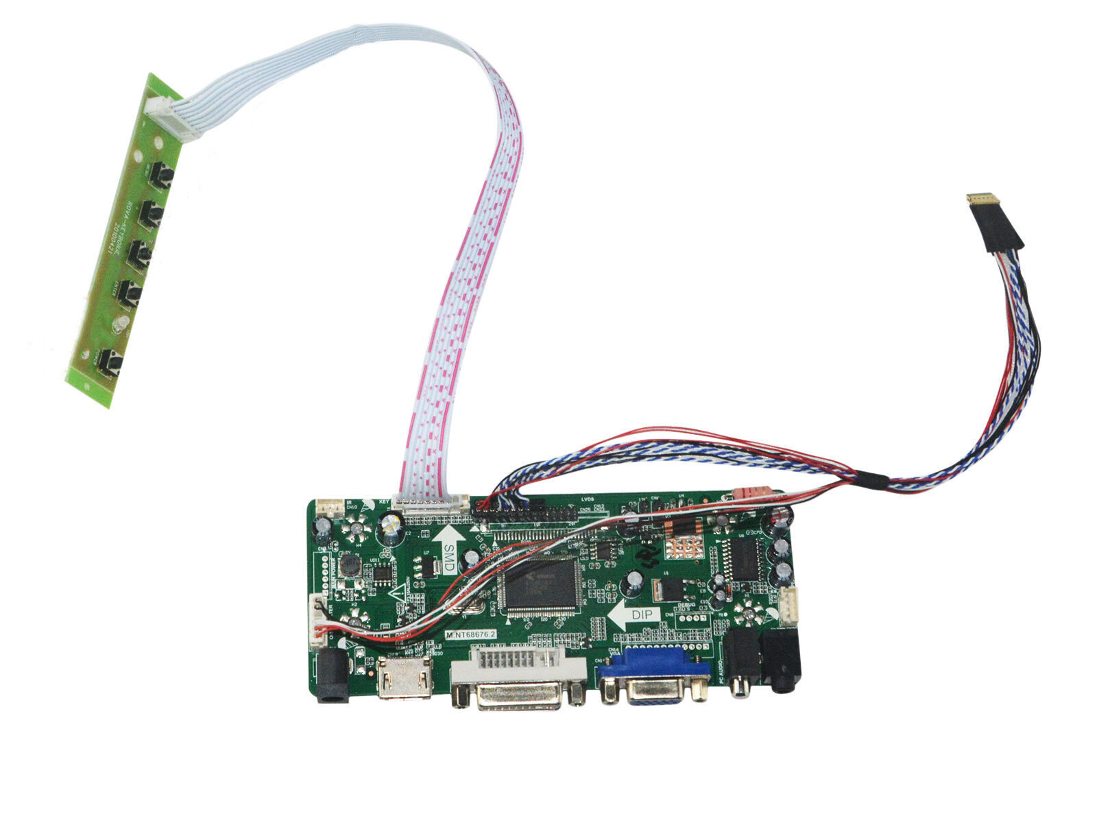 DIY Kit For LP140WH2-TLA2 1366x768 LCD LED Controller Board (HDMI+DVI+VGA+Audio)