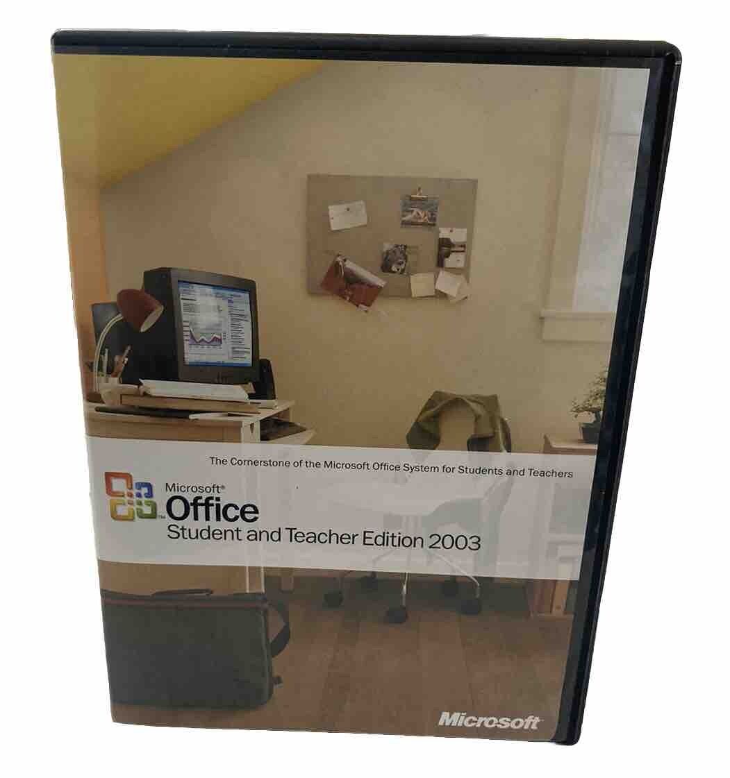 Microsoft Office Student and Teacher Edition 2003 with Product Key