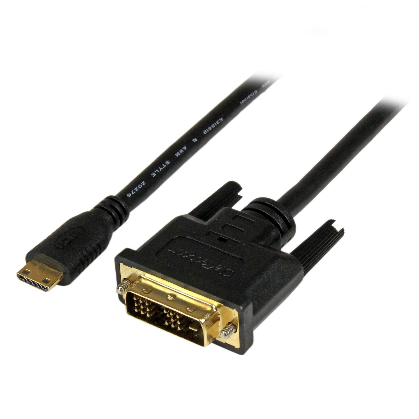 StarTech.com 2m (6.6 ft) Mini HDMI to DVI Cable - DVI-D to HDMI Cable (1920x1200