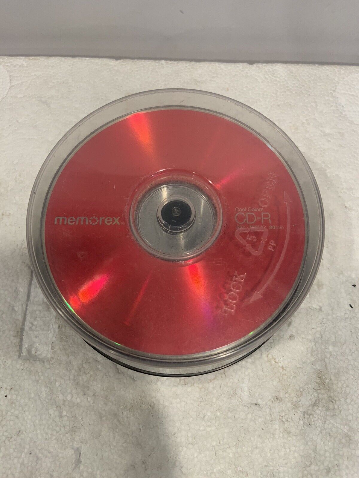25 Memorx 10 CD-R 52X 700MB 80min NEW Recordable CD-R Media Cool Colors NICE